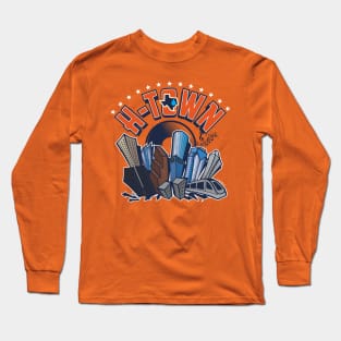 H-TOWN music Long Sleeve T-Shirt